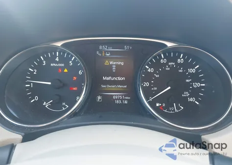 2015 Nissan Rogue Sl z USA, uszkodzony, nr VIN 5N1AT2MV7FC779526